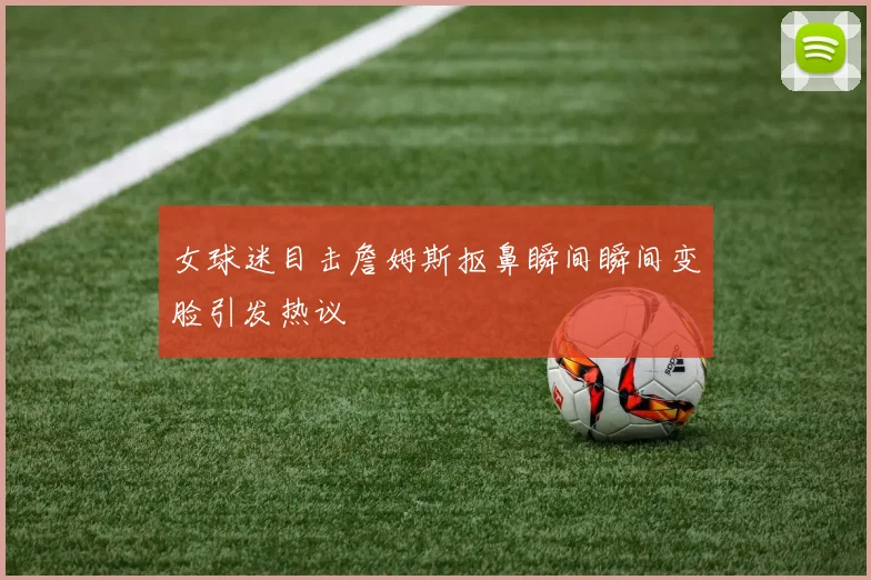 女球迷目击詹姆斯抠鼻瞬间瞬间变脸引发热议